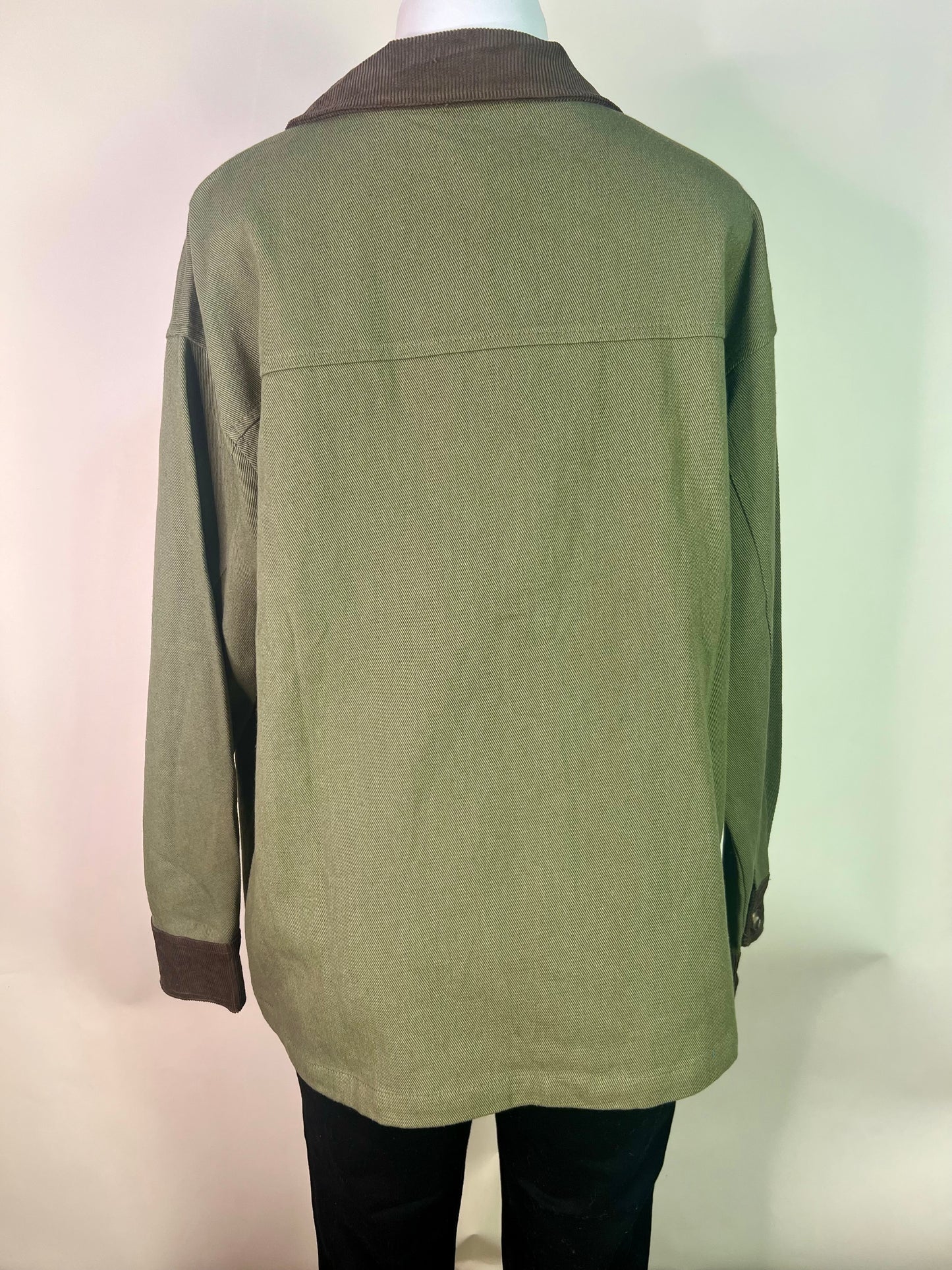 Olive green jacket