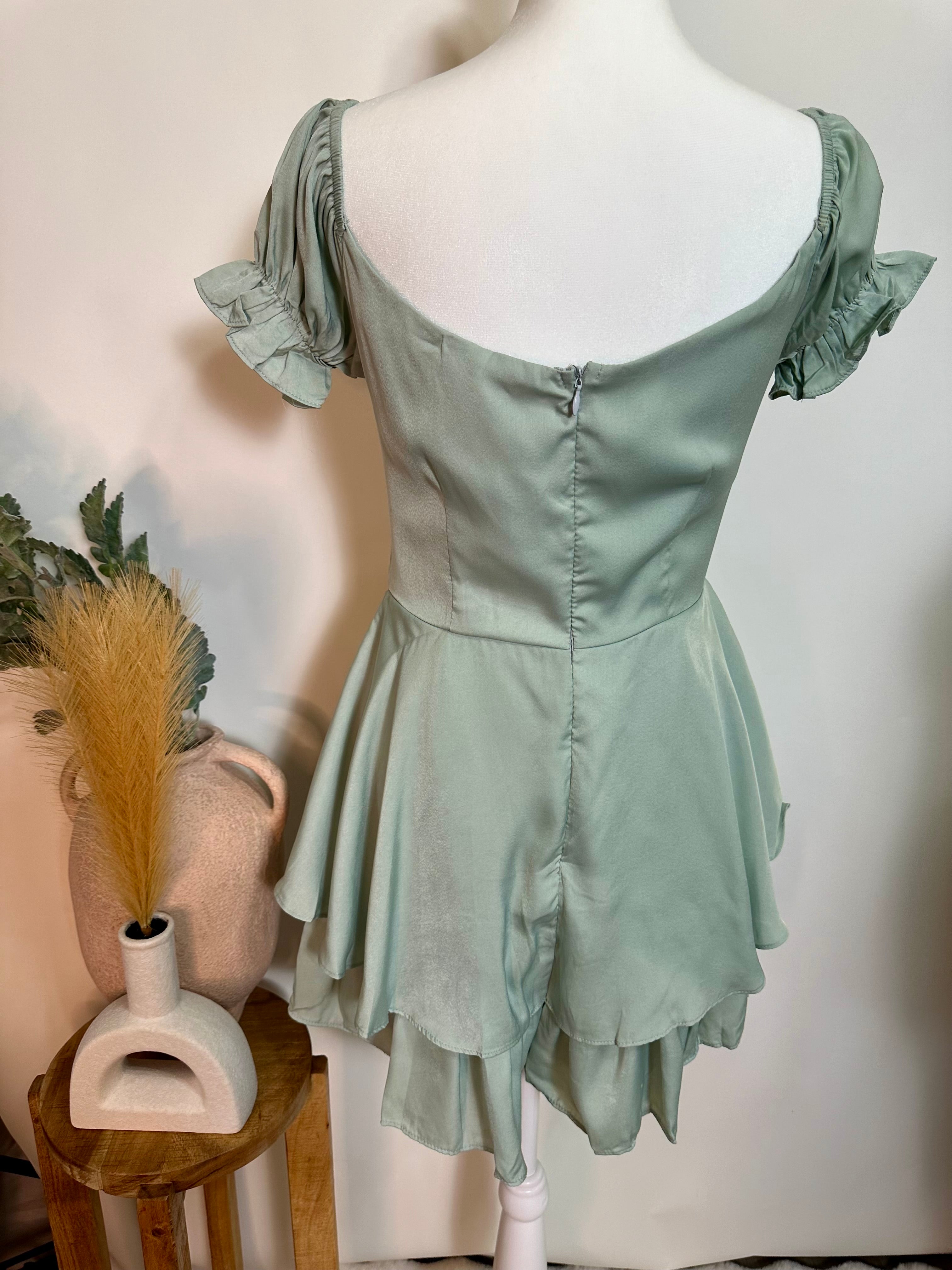 Green romper