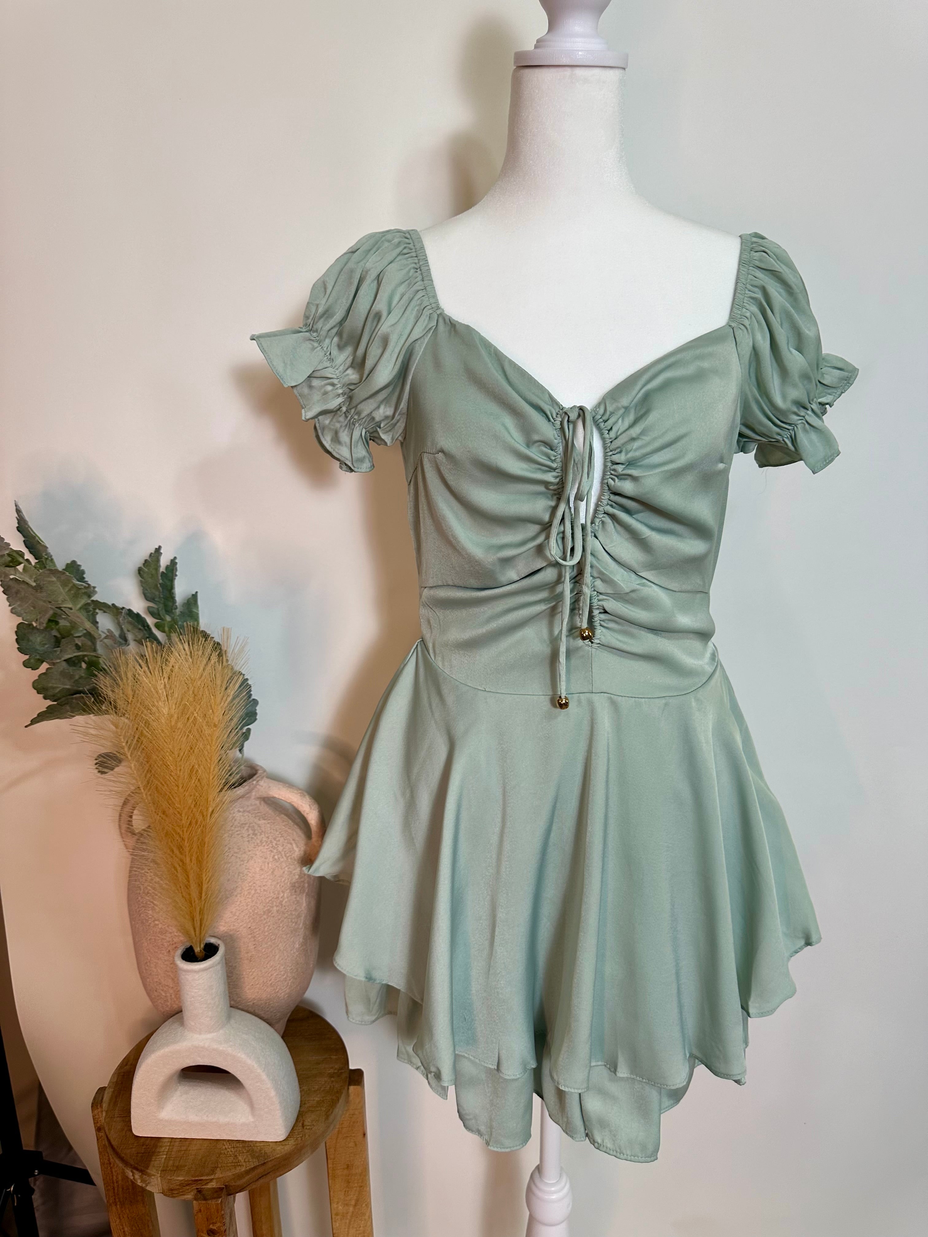 Green romper