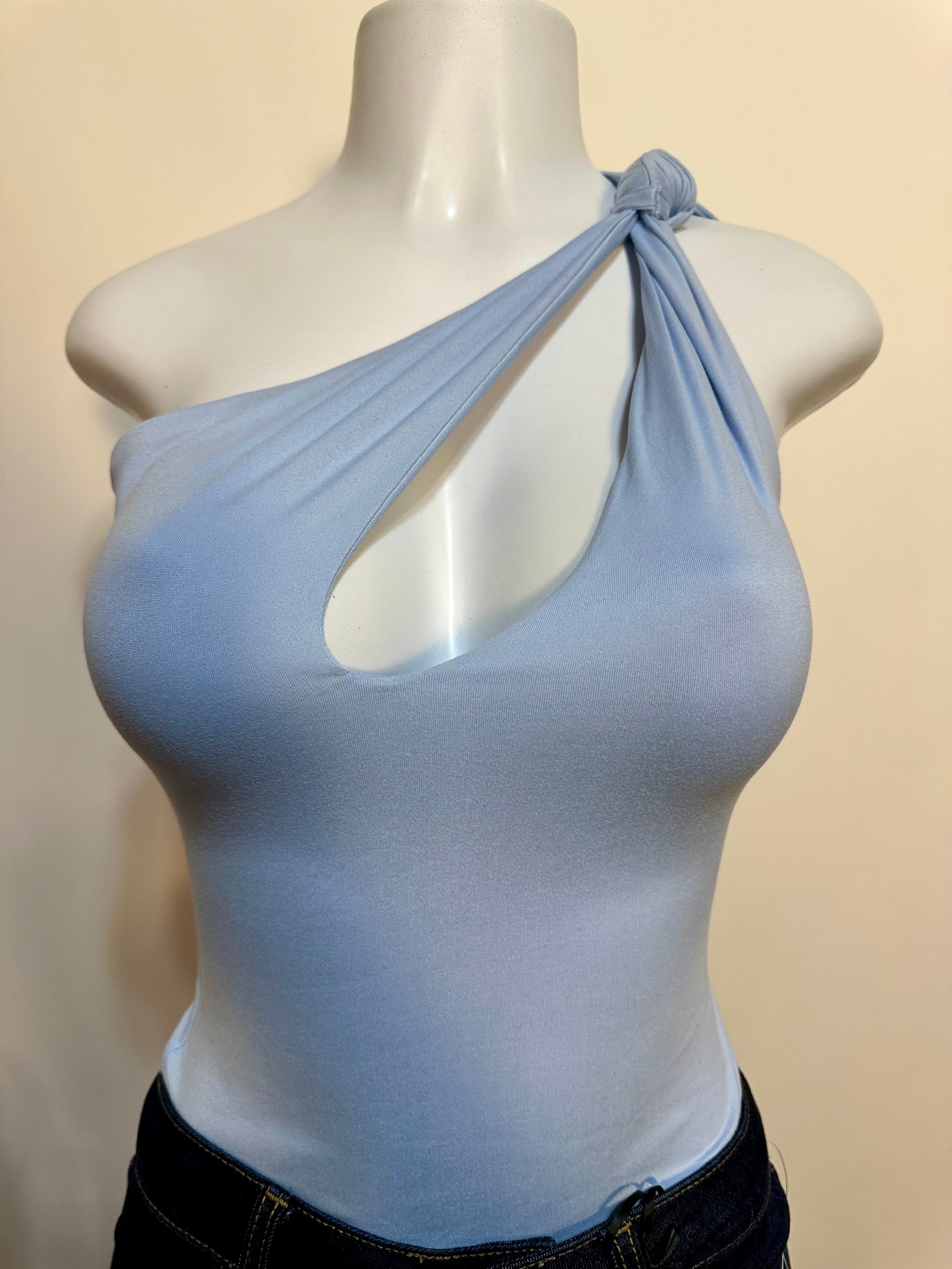 Baby blue bodysuit