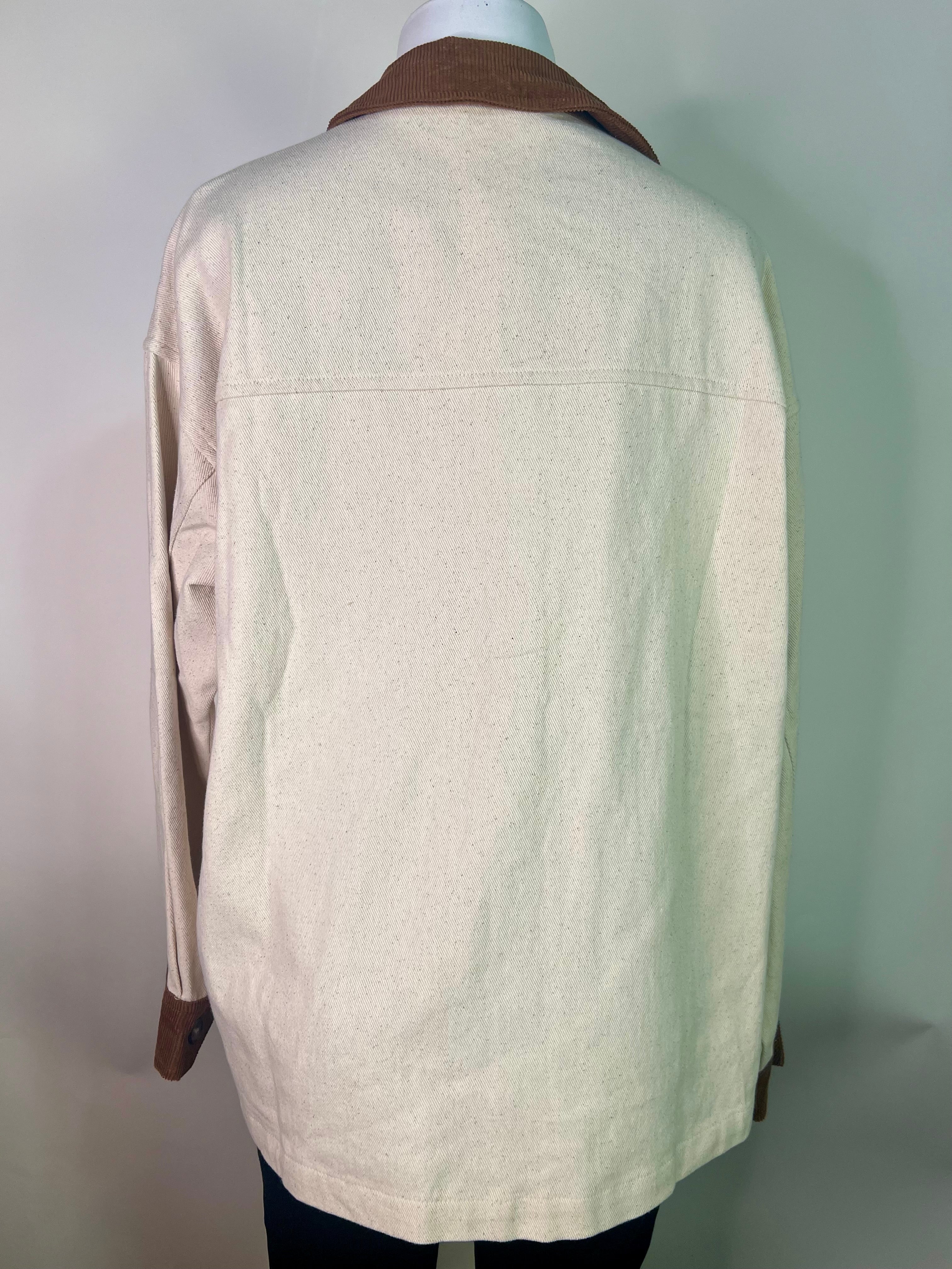 Cream brown jacket