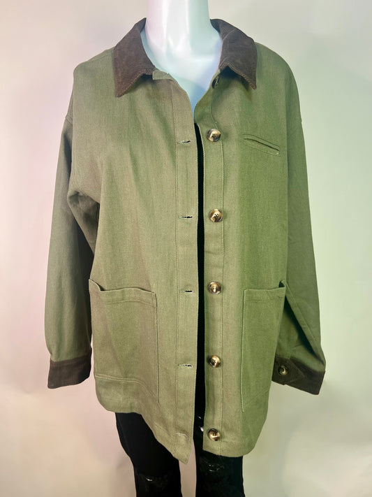 Olive green  jacket (Copy)